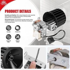 NEW Bathroom Fan Motor Blower Assembly For Broan Nutone Bulb Ceiling S97009796