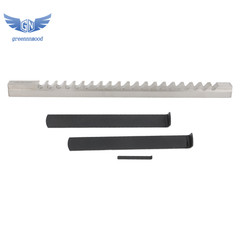5/8″ E Type 3/4″ × 15-1/2″ High Speed Steel Standard Keyway Broach With 4 Shims