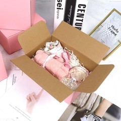 Pink Shipping Boxes Small 6x6x6 Inches, 30 Pack Corrugated Cardboard Boxes fo…