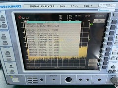 Rohde & Schwarz FSIQ7 Signal Analyzer 20Hz-7GHz w/TG,FSE-B11, K10, K20, B70, K72
