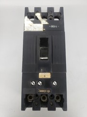 General Electric TFJ236200 200A 3P 600V Circuit Breaker Damaged Label*