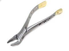 German Dental Upper Universal Tooth Extracting Forceps #150 With Serrated Jaws