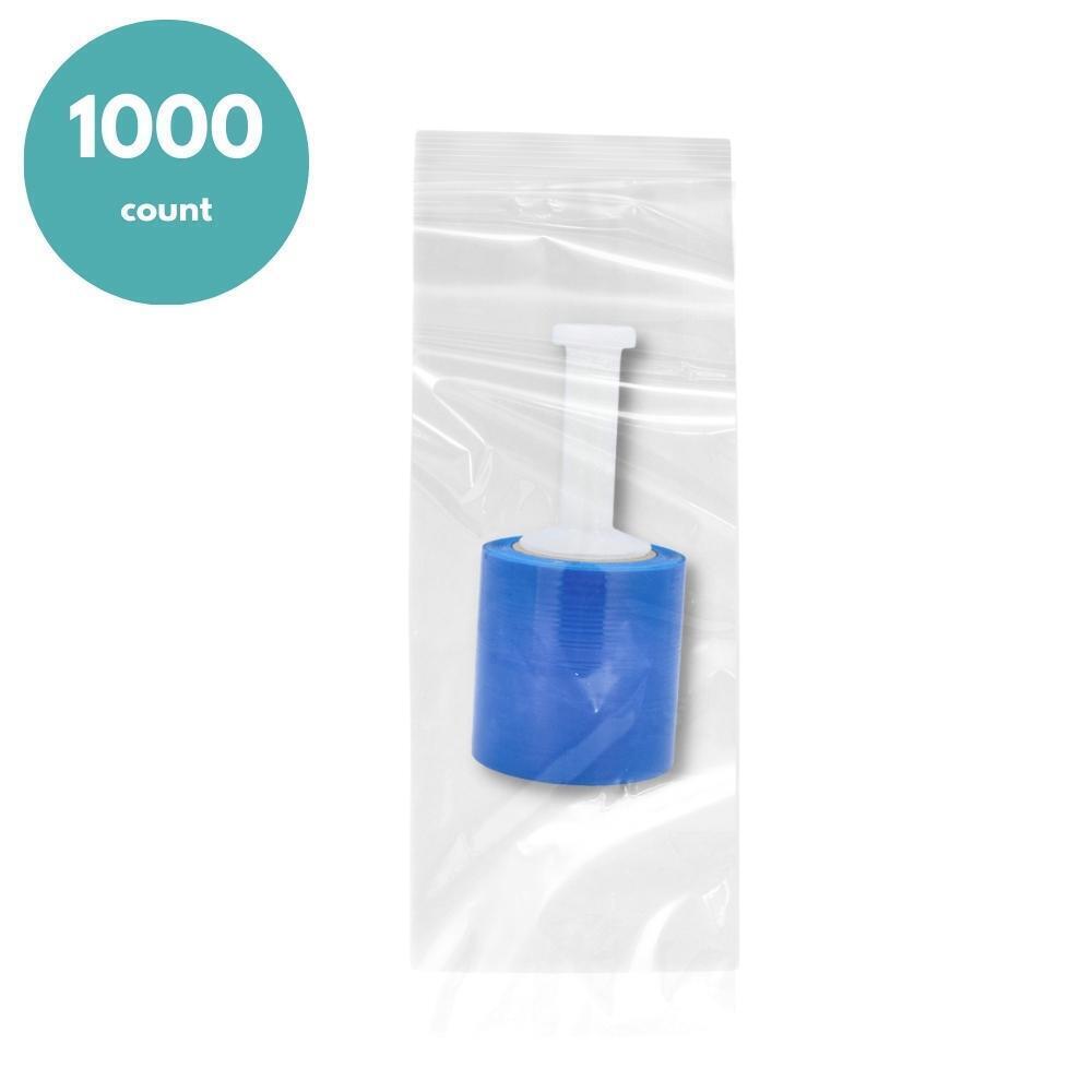 1000 Pcs 6″ x 10″ Zipper Bags Clear 4 Mil Reclosable Packing Packaging Polybag
