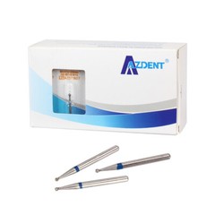 500Pcs 100 Types AZDENT Dental Diamond Burs Drills for High Speed Handpiece