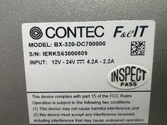 Contec Industrial Computer – BX-320-DC700000 w/Warranty