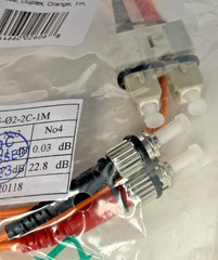 MONOPRICE 2606 FIBER OPTIC CABLE 1M ORANGE OM1 ST-SC****LOTOF6****