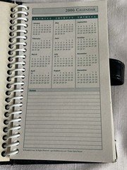 Vintage Black Franklin Covey The Pocket Planner Spiral Bound