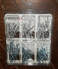 Arrow 120pc Assorted Rivets ~6 Popular Rivets~ Item #RK6120