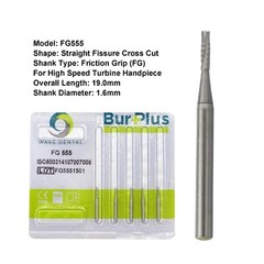 Dental Carbide Burs Round Pear Taper FG 330 4 6 245 8 High Speed Friction Grip