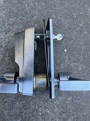 Simplex Lever Lock Used , Working Right Hand Door