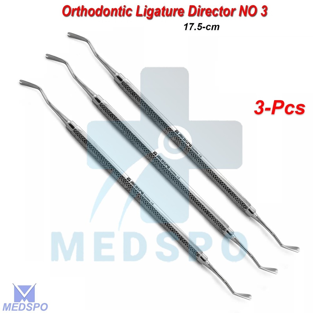 Orthodontic Ligature Director Double End Dental Archwire Placement Dentist Tools