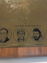 Exxon Mobile Overseas Pipeline Company Plaque Saudi Arabia 1980 – 1983 (named)