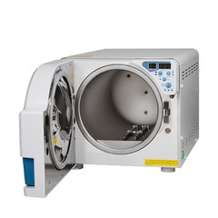 18L Class N Dental Autoclave Medical Steam Sterilizer Drying Function Wooden Box