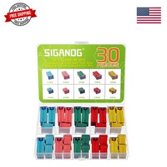 Jcase Fuse Assortment 20A 30A 40A 50A 60A High/STD and Low Profile Box Shaped…
