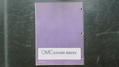 OMC Stern Drives Parts Catalog 120 140 175 190 235 HP 1977 Manual