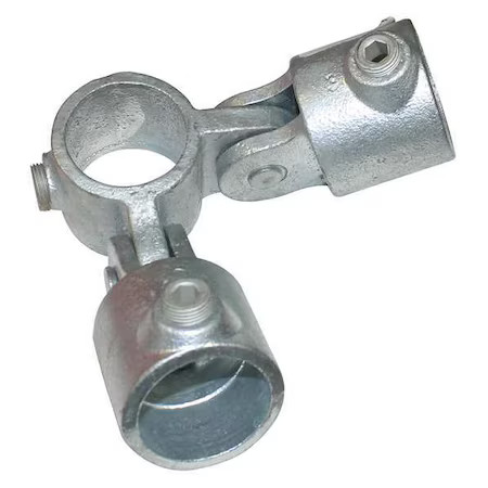 Structural Pipe Fitting, Adjustable Tee, Cast Iron, 1 In Pipe Size, 50000 Lb