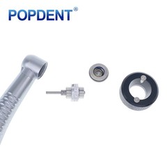 5*Bulb Dental LED E-generator High Speed Handpiece Fiber Optic2/ 4 Hole POPDENT