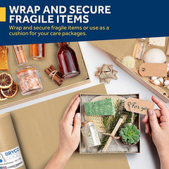 Brown Kraft Packing Paper – 2 Pack of 18″ X 1,200″ Rolls – Kraft Paper Roll