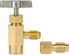R134A Can Tap Valve with R134A Tank Adapter, 1/2″ to 1/4″ SAE Refrigerant Dispen
