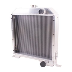 Fit Case 1840 1845C Diesel Loader 3 Row Radiator High Efficiency Cooling