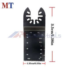 48 Pcs Metal Wood Universal Oscillating Multitool Quick Release Saw Blades Kit