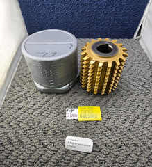 J46449 53851 High-Speed Steel Involute Gear Hob Cutter 1-1/4″ ID x 3-3/4″ Width