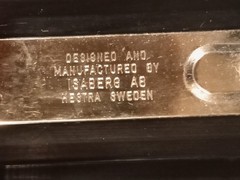 Vintage Isaberg Metal Stapler 26/6-8 Rapid Classic 2 – Made in Sweden *Tested*