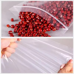 Clear Ziplock Plastic Bags 4 Mil Resealable Zip Lock Heavy Duty Baggies Bulk
