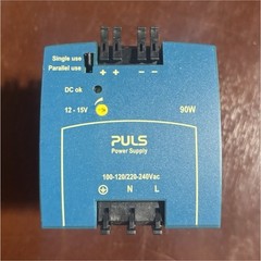 PULS MiniLine ML100.102 90W DIN Rail Power Supply 12-15VDC 7.5A