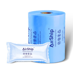 AIRSHIP® Air Pillow Film Bubble Cushion Roll for Packaging 2300ft 8″x4″ 7000pcs