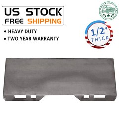 1/2″ Quick Tach Attachment Mount Plate Hitch For Skid Steer Loader Bobcat Kubota