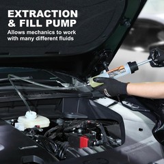 FOUR UNCLES 200cc Fluid Extractor & Fill Pump for Automotive Use – Oil Syringe w
