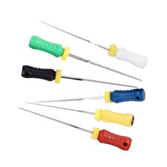 10Packs Dental Endo Root Canal Files Hand Use K-Files Stainless Steel 21/25/31mm