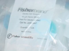 Fisherbrand 22363547 Sterile Cell Strainer 40um, ( Not for Medical Use ) 50/case