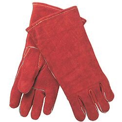 Memphis 4320 Russet Leather Gunn Pattern Welder Gloves, Size L (12 Pair)
