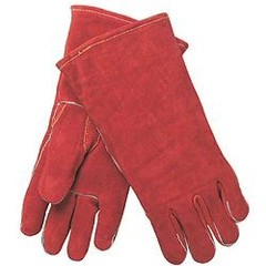 Memphis 4320 Russet Leather Gunn Pattern Welder Gloves, Size L (12 Pair)