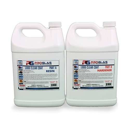 Table Bar Top Clear Epoxy Resin – ProGlas 1000 – 2 Gallon Kit