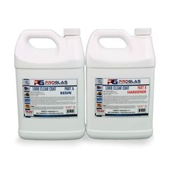 Table Bar Top Clear Epoxy Resin – ProGlas 1000 – 2 Gallon Kit
