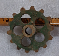 Antique Gears / Cogs Stamped JD B 114 – 60B Unsure of Machinery They Are Off Of