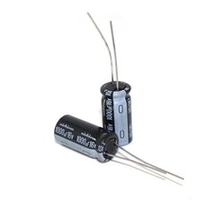 10Pcs 16V 1000uF Radial Electrolytic Capacitors Volume 1000uF16V 10×16 mm