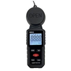 Digital Illuminance Light Meter Tester 200,000Lux (18,500FC) Luxmeter…
