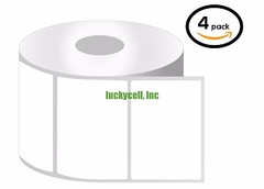 6 Rolls 750 Labels Per Roll 3″x2″ Direct Thermal Labels for Zebra Rollo Printers