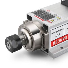 Flange Spindle Motor Air-cooled 1.5kw/2.2kw/3.5kw/4.5kw/6/7.5KW CNC Woodworking