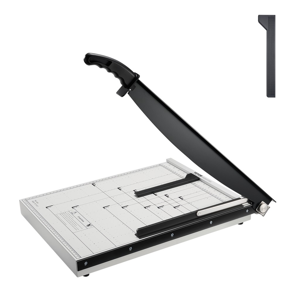 VEVOR Paper Cutter Guillotine Trimmer 18″ 20 Sheets Cutting Capacity Metal Base