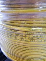 NEW BELDEN 1855A 004 YELLOW COAX RG-59 CABLE – 1000FT