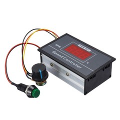 12V 24V 36V 48V 30A PWM DC Motor Speed Controller Digital Display + Switch