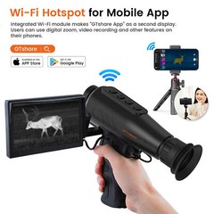 384 x 288 Thermal Imager Hunting Imaging Monocular Night Vision Riflescope w/LRF