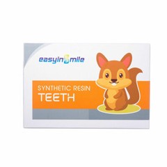 Denture Acrylic Resin Full Set/Anterior/Posterior Teeth Upper Lower Dental Shade