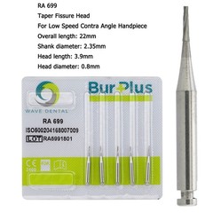 Wave Dental Carbide Burs Latch Round RA 2 4 5 6 8 702 For Low Speed Contra Angle