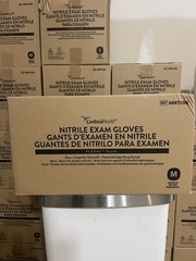 Cardinal Health nitrile exam gloves size Medium 2500 per case